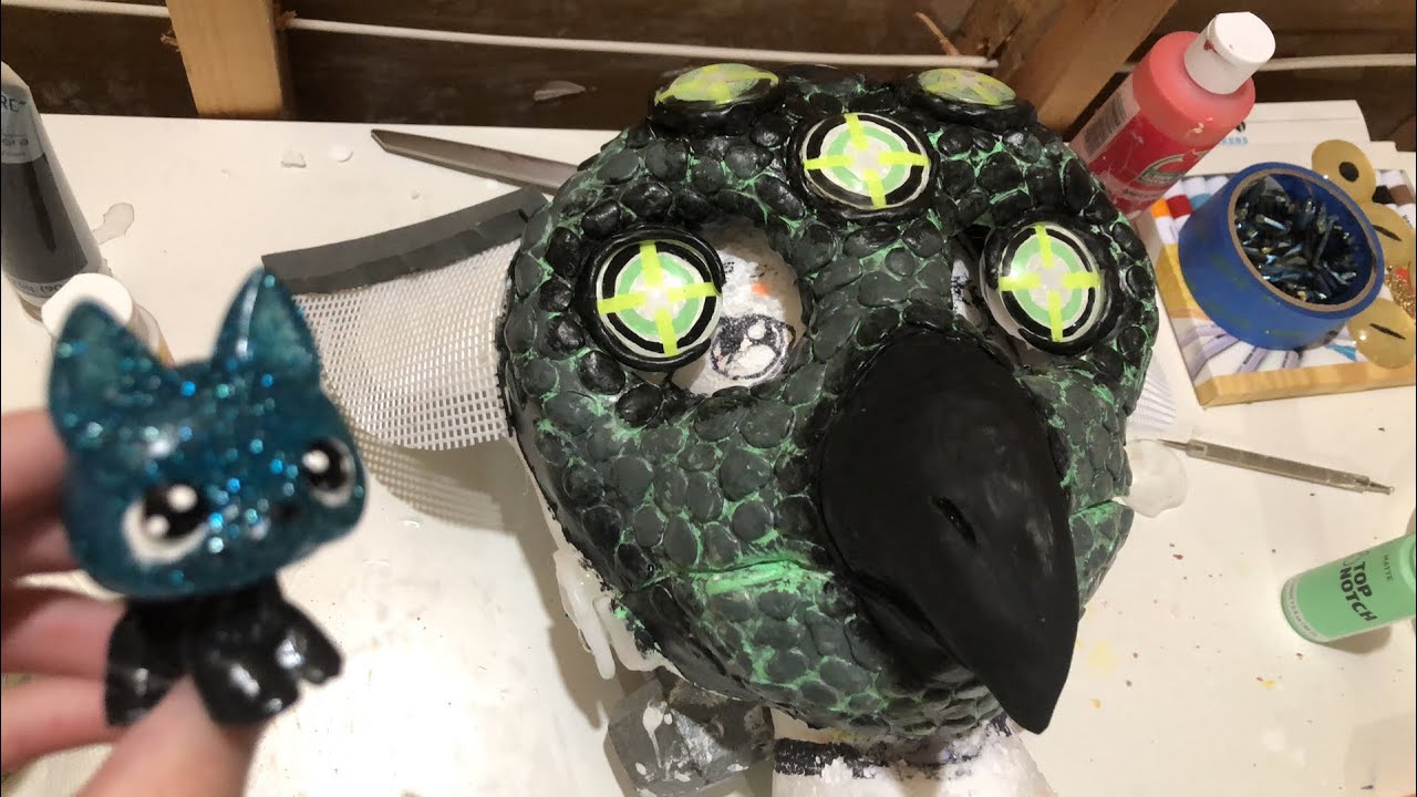 How To Make A Resin Fursuit Head