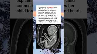 💖 Moms Carry Their Babies Forever #Motherhood #Science #Baby #Pregnancy #Love #Family #Healing #Moms