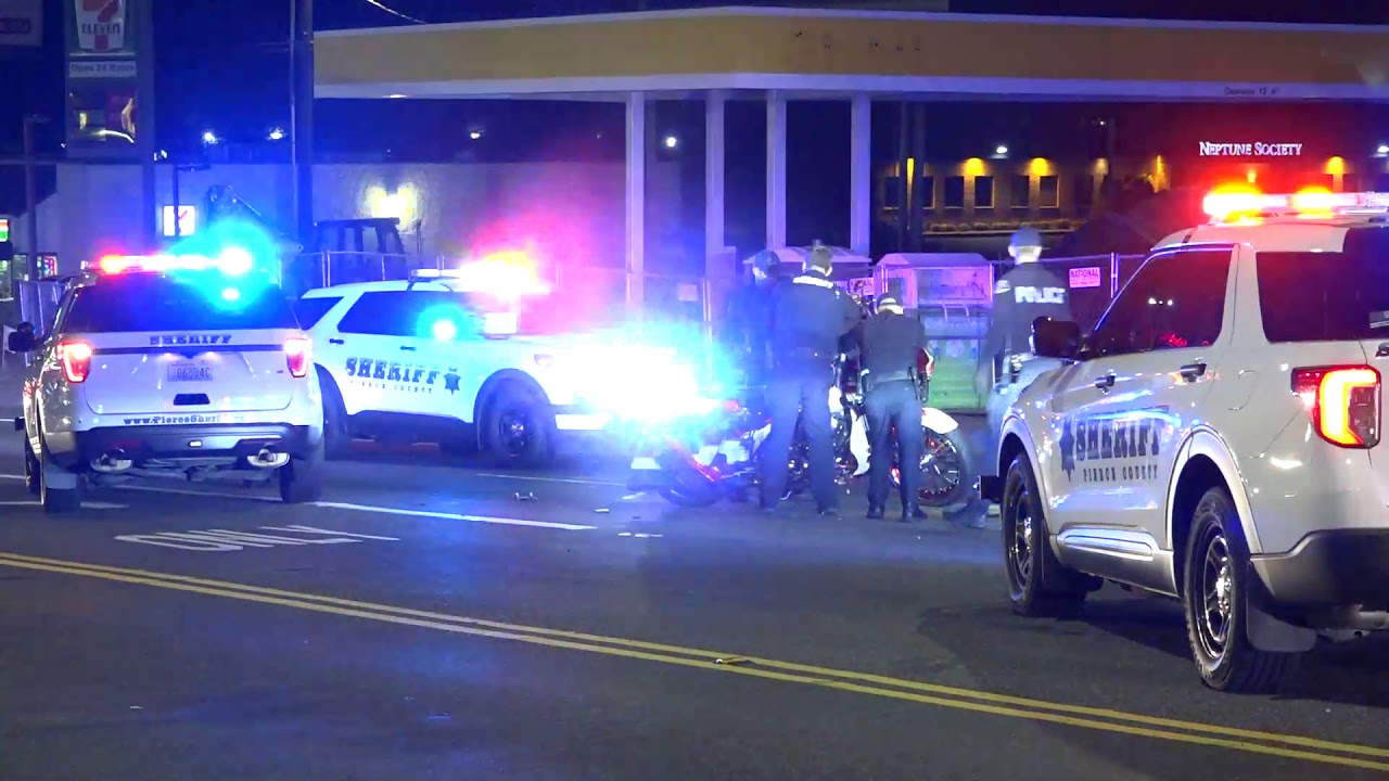 Motorcyclist Leads Police on Wild High Speed Chase Through Pierce ...
