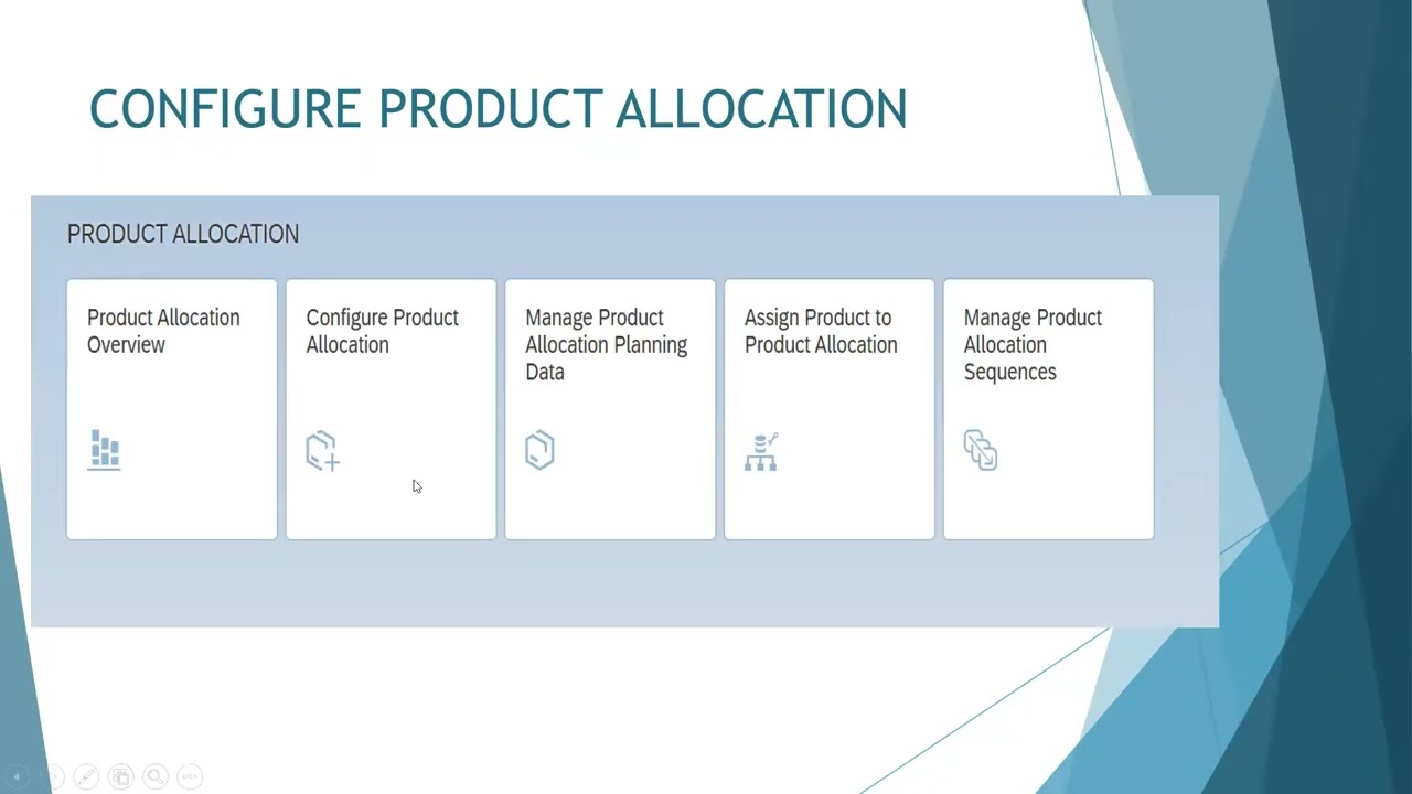 AATP PRODUCT ALLOCATION (PAL) IN S4 HANA REMAINING CONFIGURATION AND TRANSACTIONAL PROCESS SC1-PART1