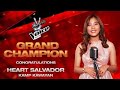 Heart Salvador | Kamp Kawayan | The Voice Teens season 2 Grand Champion