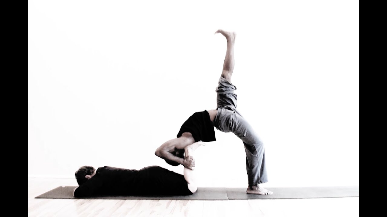 AcroYoga: Vignette#3,  Jessie and Eugene, AcroYoga Montreal