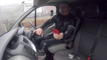 How to pair your mobile to the Bluetooth system in a 2014 Vauxhall Vivaro 2 0 CDTi Sportive Panel Va