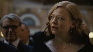 Ewan Roy gives tough words at the Logan's funeral - Succession - Season 4, Episode 8