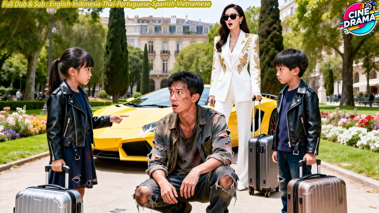 Two Kids Suddenly Call A Beggar Dad, Turns Out He’s A Trillionaire CEO Lost For 6 Years