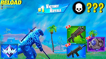 High Elimination Unreal Ranked Squad Reload Zero Build Win Gameplay | Fortnite Chapter 6