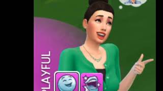 Sims 4 all emotions sound with sims images