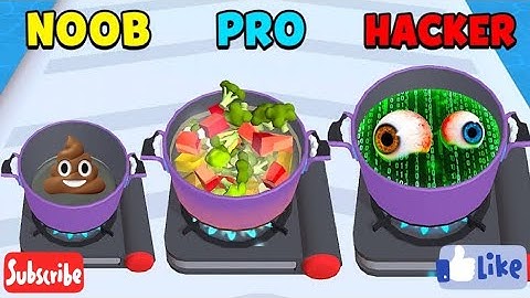 NOOB vs PRO vs HACKER I Boil Run l #boilrun #gameplay #mrgames