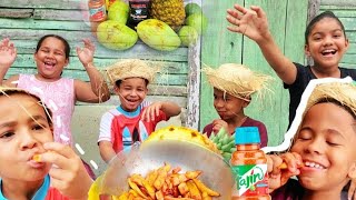 COMIMOS LOS MANGOS MAS BUENO DEL MUNDO ENTERO | MANGOS PICOSOS 🥭 🌶