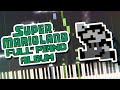 Super mario land  full piano album synthesia