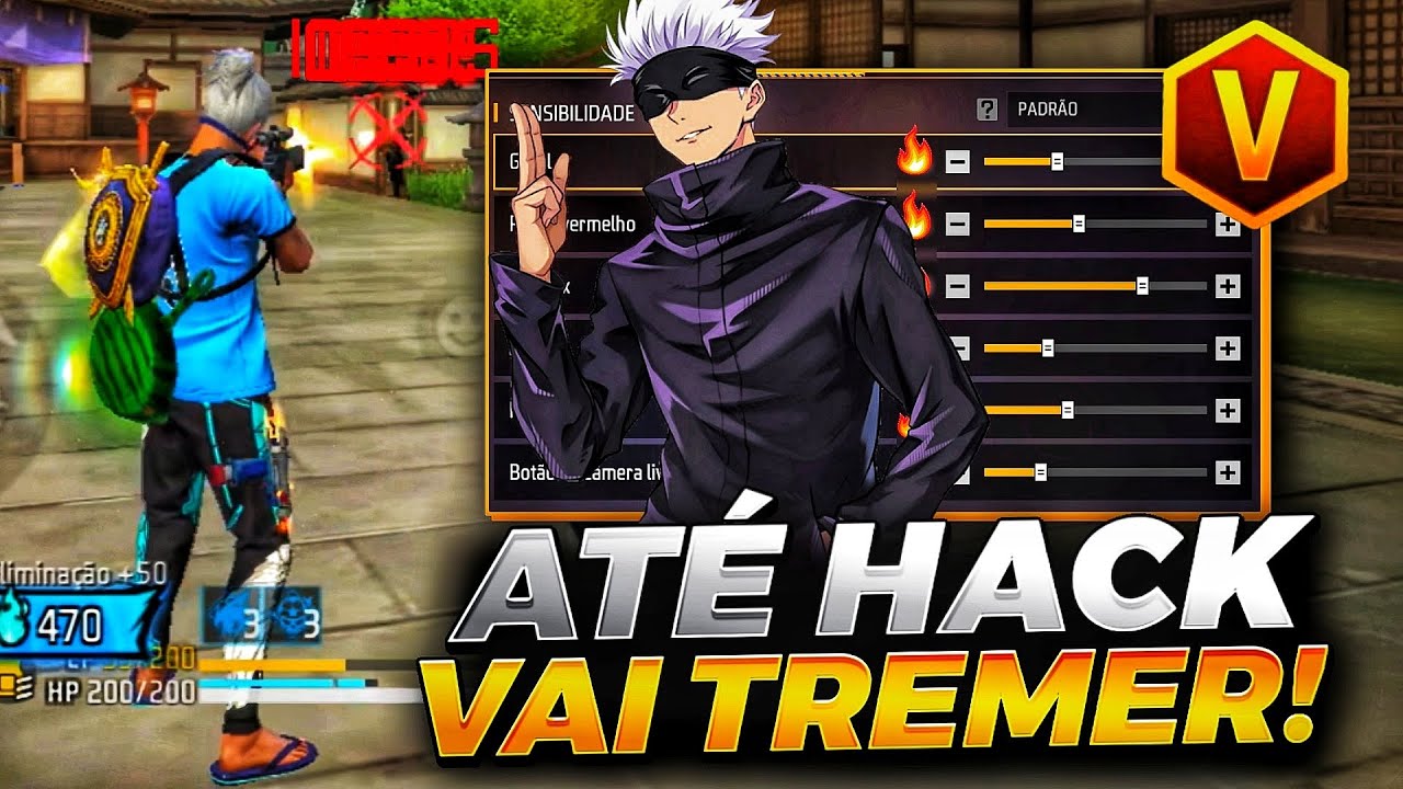 ATUALIZADA 2026!🔥 A MELHOR SENSIBILIDADE para SUBIR CAPA na NOVA ATUALIZAÇÃO do FREE FIRE!