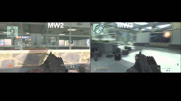 MW2 and MW3 Terminal Comparison Side-By-Side