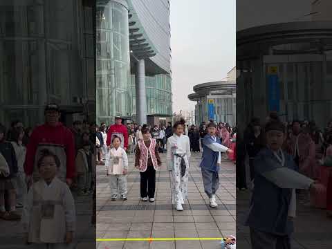 윤정아 윤정아~ 왜요쌤 왜요쌤~🎵 #춤추는곰돌 #춤추는곰돌의랜덤댄스 #춤추는곰돌의타이머댄스 #afstarz #윤정아 #왜요쌤 #challenge #<strong>단체전</strong> #한복 #수원버스킹