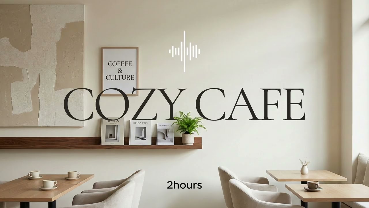 Cozy Cafe Study Vibes ☕ | Calm Piano | 2 Hours Soft Instrumental Music