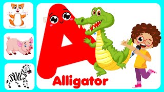 ABC Phonics Song | English Alphabet Learn A to Z  | ABC Song | Alphabet Song | #kidsvideo #abc