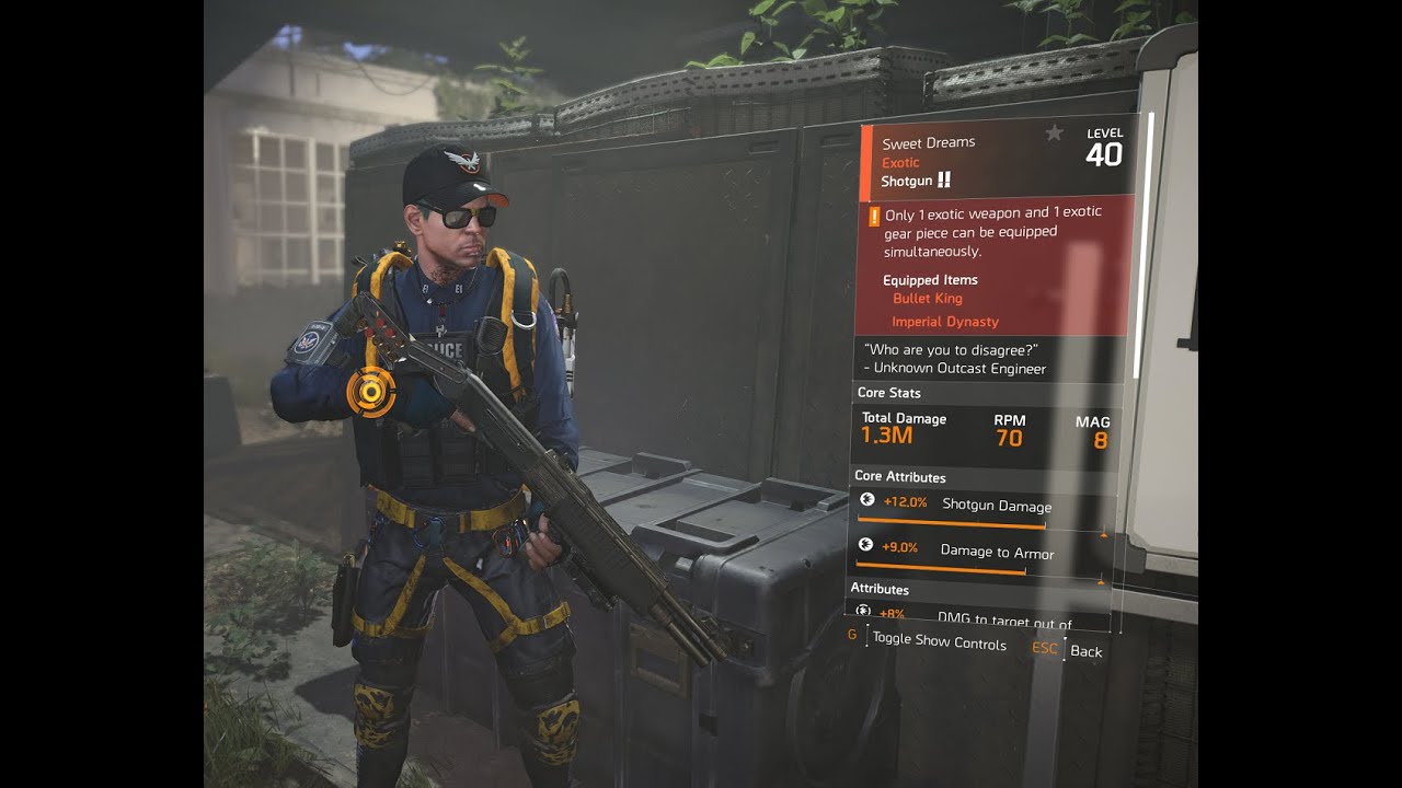 Division 2: Sweet Dreams Open World Drop