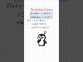Normalform in Scheitelpunktform umwandeln bei quadratischen Funktionen #shorts #mathe #schule
