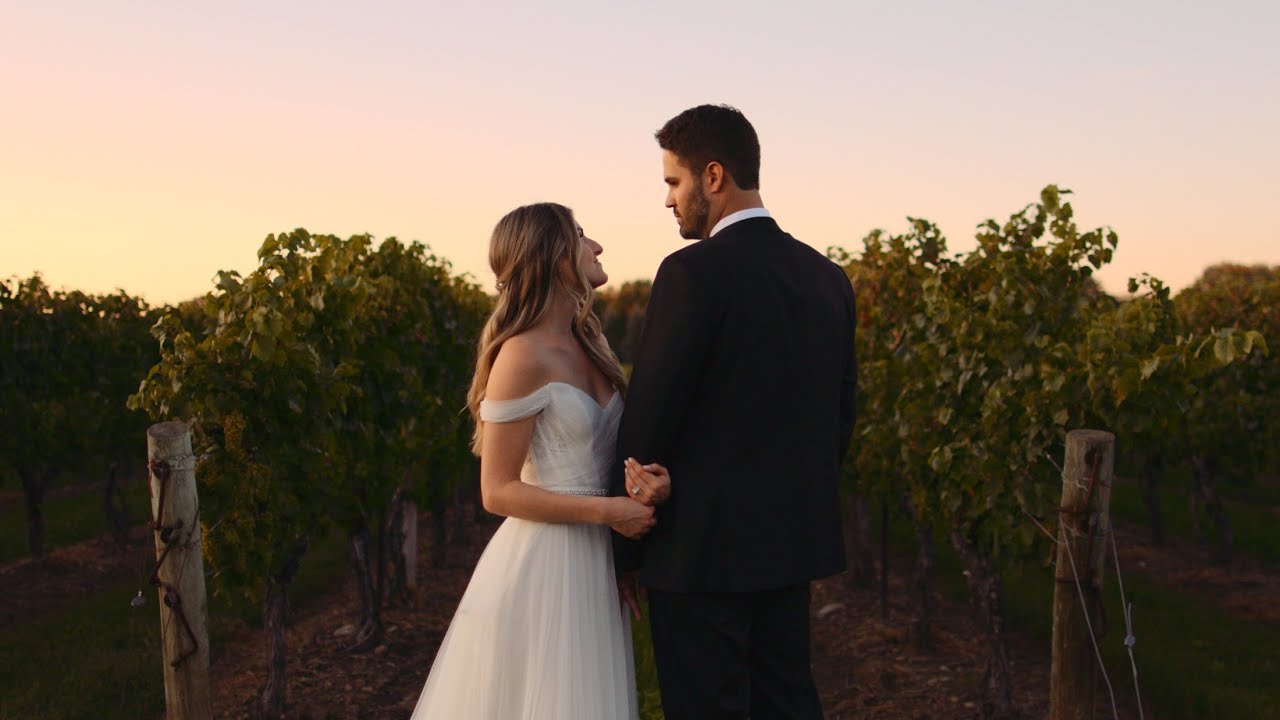 Kurtz Orchard vineyard wedding by Outside In Studio.