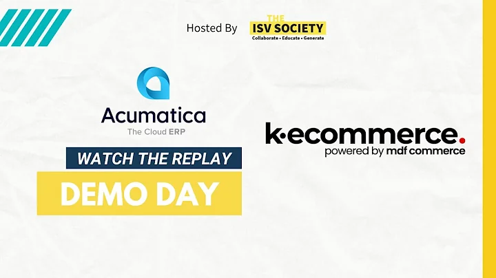 Acumatica Demo Day - k-ecommerce