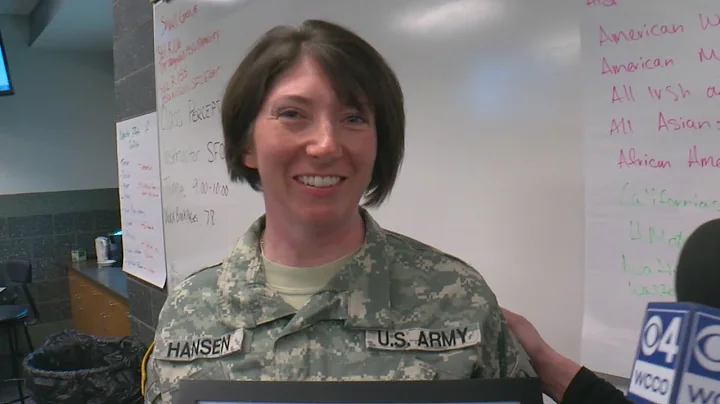Excellent Educator: Master Sgt. Amy Hansen Of Camp...