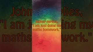 Jonny Homework #shorts #jokes