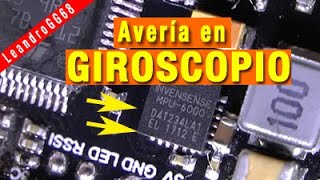 AVERÍA EN GIROSCOPIO DE DRON