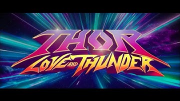 Thor Love And Thunder [English] Title Card