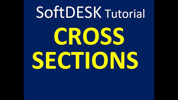SoftDESK Tutorial | Cross sections | GISW23