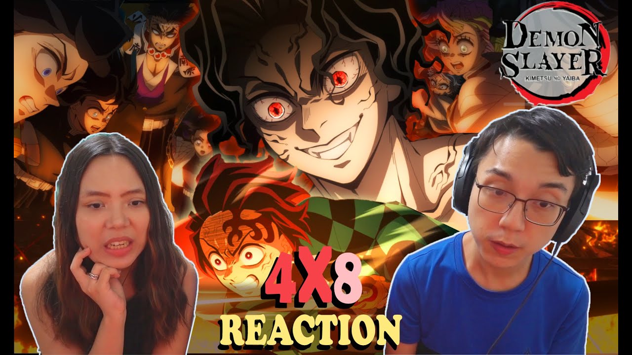 Demon Slayer (鬼滅の刃) 4x8 | "Hashiras, Assemble!" | REACTION | First time watching!