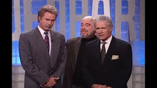 Sean Connery tormenting Alex Trebek - Celebrity Jeopardy SNL