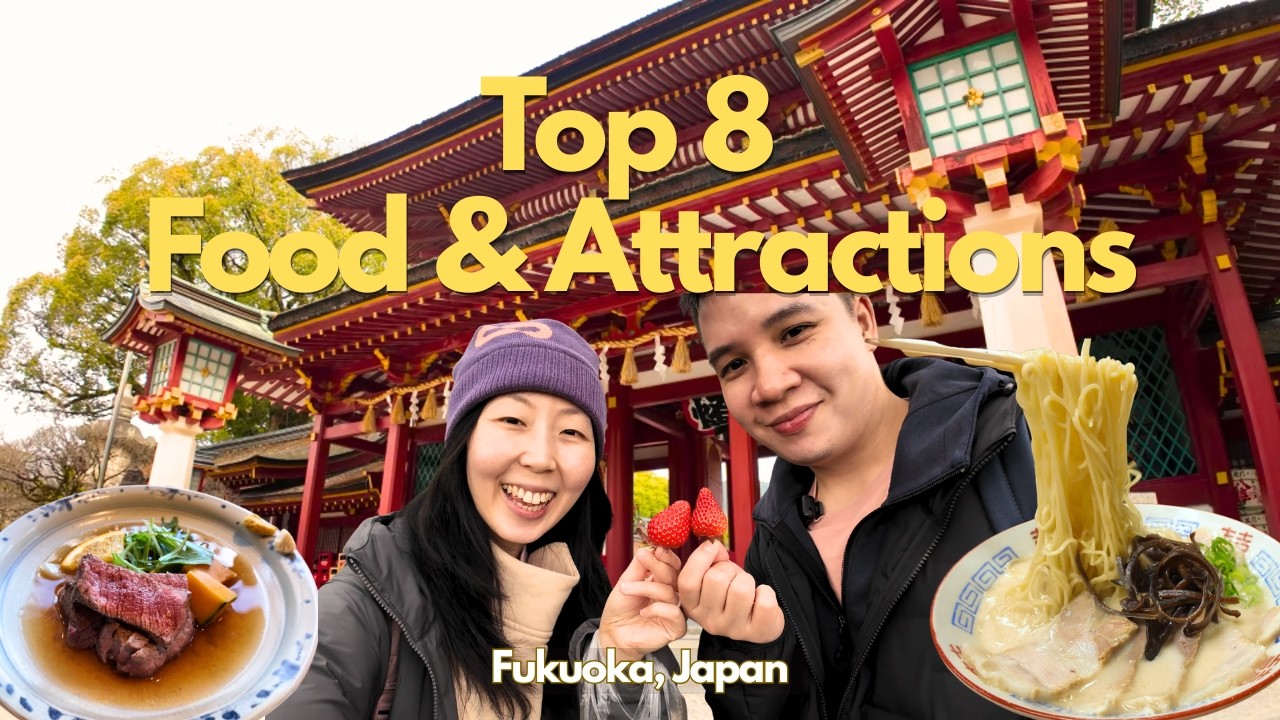 Fukuoka Travel Guide: What to Do & Eat (Japan's Hidden Gem!) - YouTube