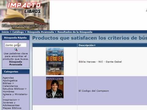 Libreria Cristiana - Biblias y Libros Cristianos Online (by ImpactoLibros.com)