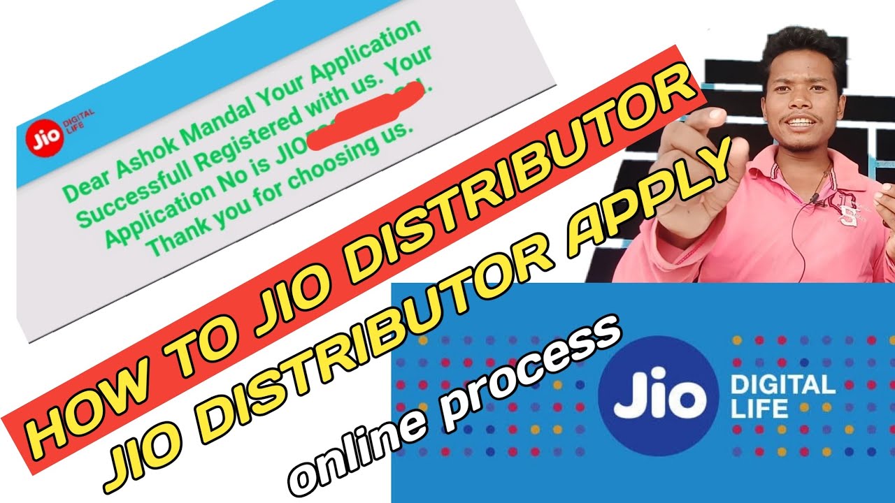 jio Distbuter jio distributor apply jio distributor registration