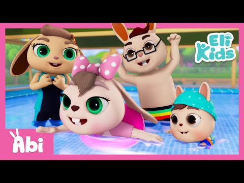 Swimming Song +More Family Summer Activities | Eli Kids Songs & Nursery Rhymes