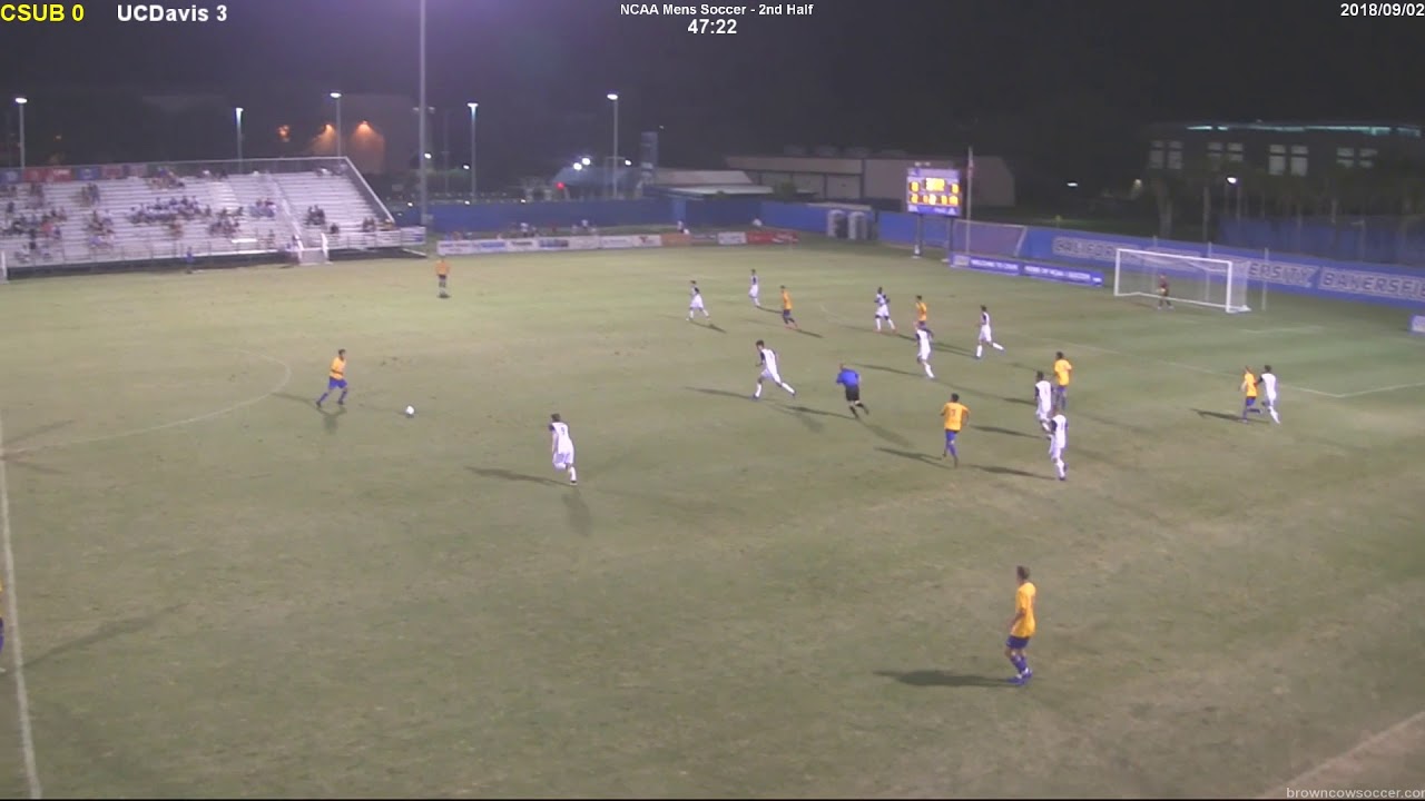 20180902 NCAA Mens Soccer CSU Bakersfield v UC Davis Highlights YouTube
