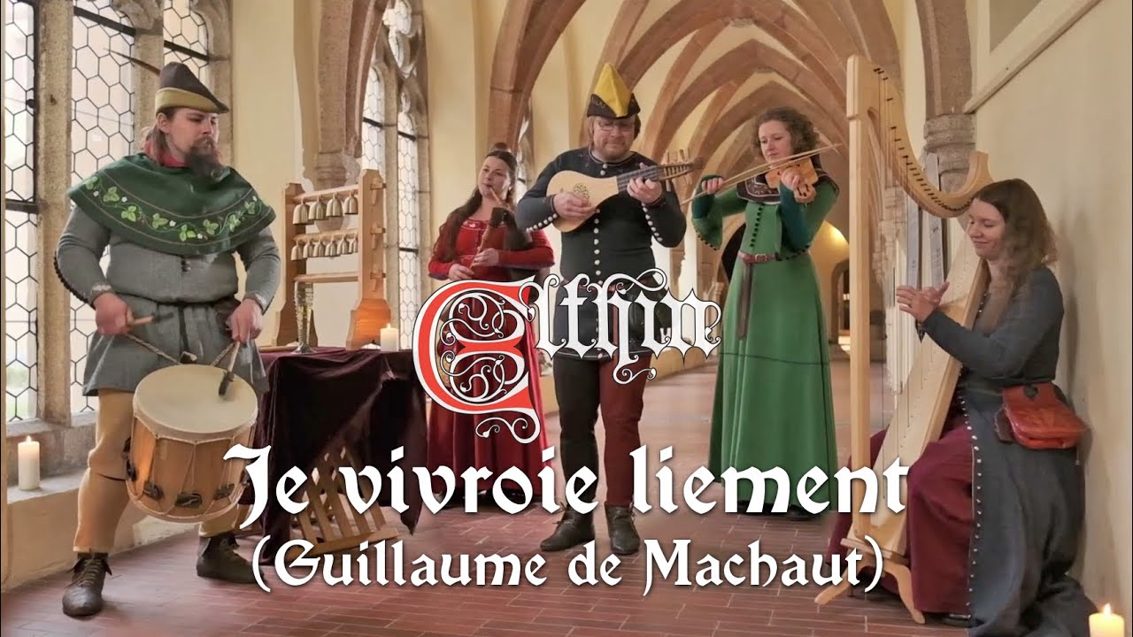 Elthin - Je vivroie liement (Guillaume de Machaut) | 4:38 | Elthin - medieval music ensemble | 4.82K subscribers | 40,566 views | Premiered August 16, 2022