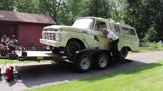 Abandoned Ford F100 Truck Rescue | Sitting for Years  Forgotten " BUCK "