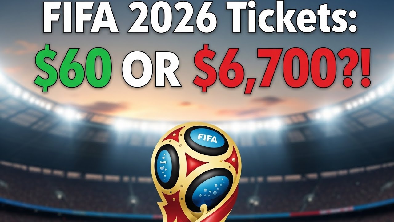 FIFA 2026 Tickets: FIFA 2026 Ticket Chaos "Visa Presale Draw Explained
