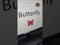 Butterfly Pic In Ms Word Keyboard Shortcut How To Draw Butterfly Pic In Ms Word 