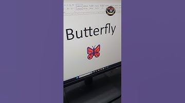 Butterfly 🦋 pic in ms word keyboard shortcut | How to draw Butterfly 🦋 pic in ms word