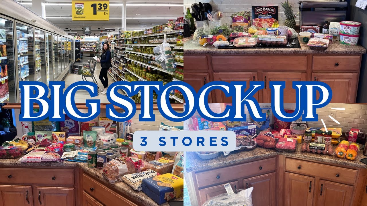 Большая закупка продуктов впрок 🛒 | Food Lion, Walmart и Sam’s Club