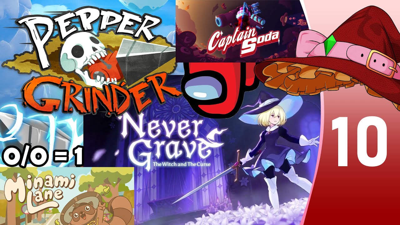 Auburn Arcana ✦ Game Demo Showcase #10 (Captain Soda, Pepper Grinder, Never Grave, Minami Lane)