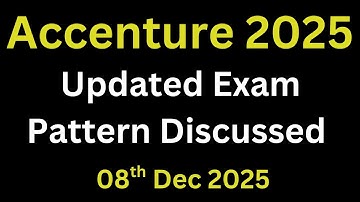 Accenture Hiring 2026 | Updated Exam Pattern , Roles , Assessment | Cognitive , Technical , Coding