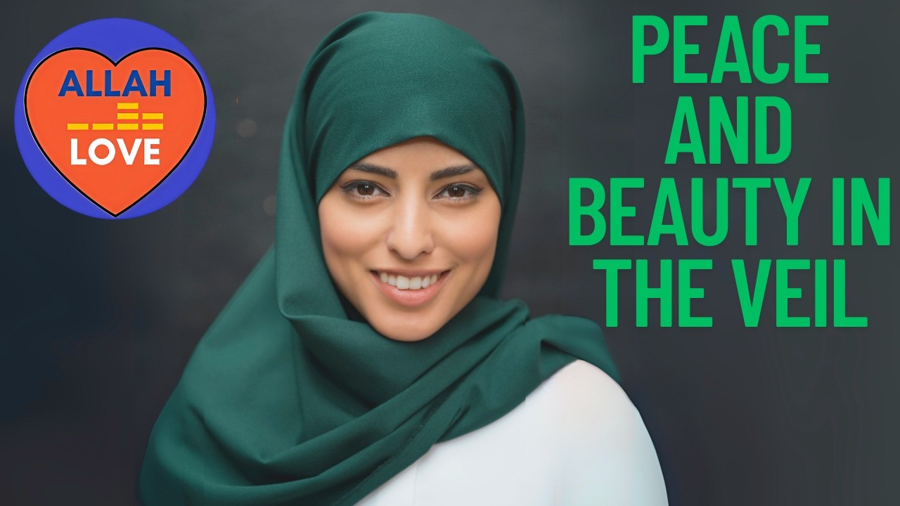 🌿 Peace and Beauty in the Veil | Listen to Quranic Verses with Relaxing Music