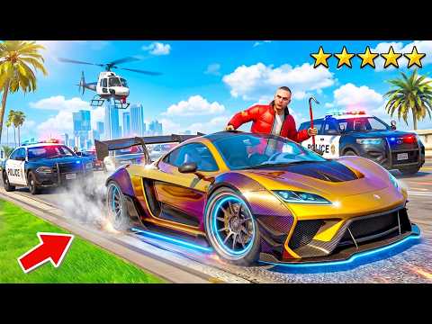 POLIZEI verfolgt UPGRADE SPORTWAGEN in GTA 5! (Polizei vs. Dieb)