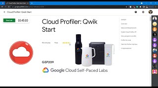 Cloud Profiler: Qwik Start | Essentials | Learn to Earn Google Cloud Challenge  | Part 7
