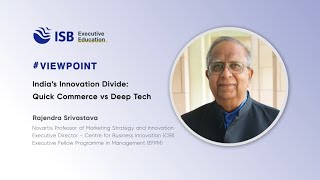 #Viewpoint | India's Innovation Divide: Quick Commerce vs Deep Tech | Rajendra Srivastava