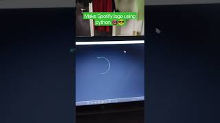 #9. make Spotify logo using python 📵😎 / python bazigar / #coding 😎/ python 🖕🏽