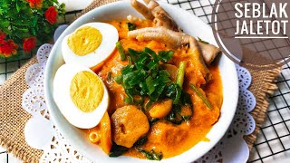 RESEP SEBLAK JALETOT || Enak, Gurih, Pedesnya Seger Wajib Coba