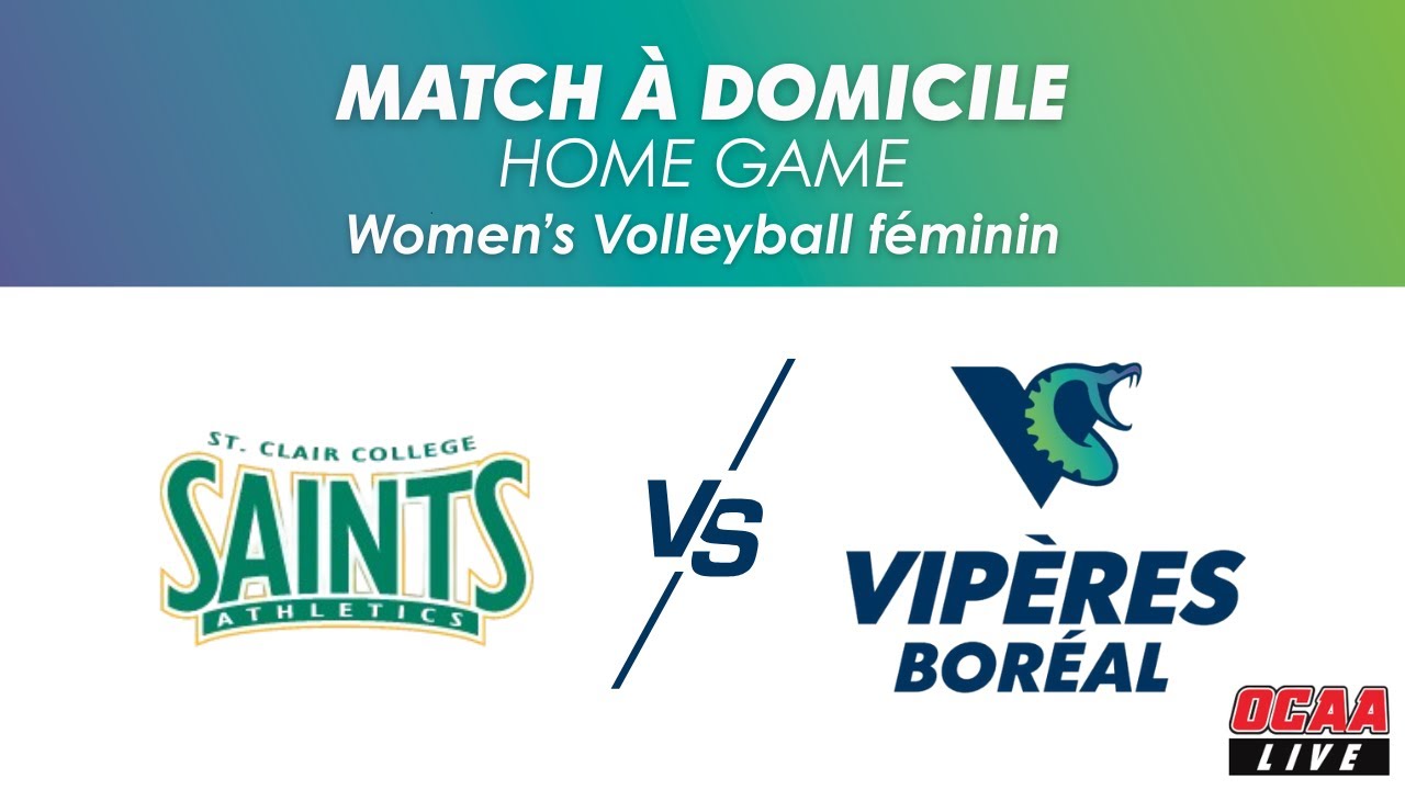 OCAA  Women's Volleyball 🏐 St. Clair @ Boreal [2026/01/17]